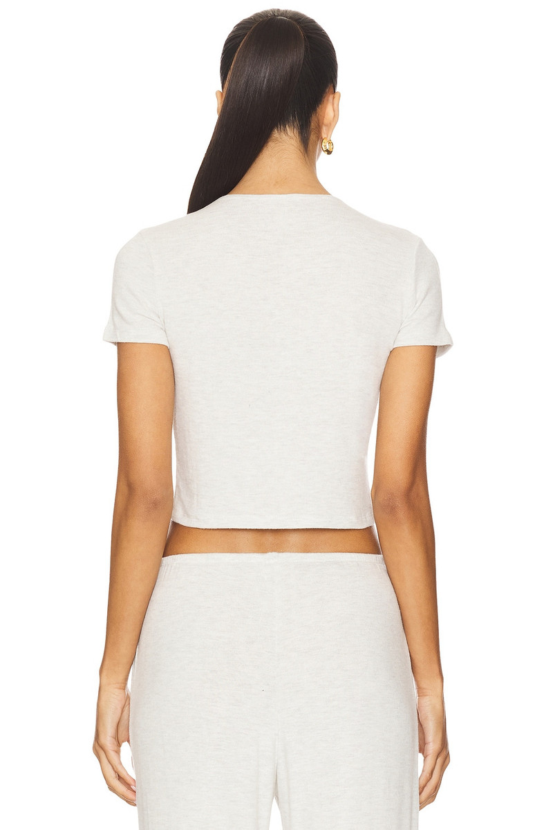 LESET Lauren Short Sleeve Cardigan outlook