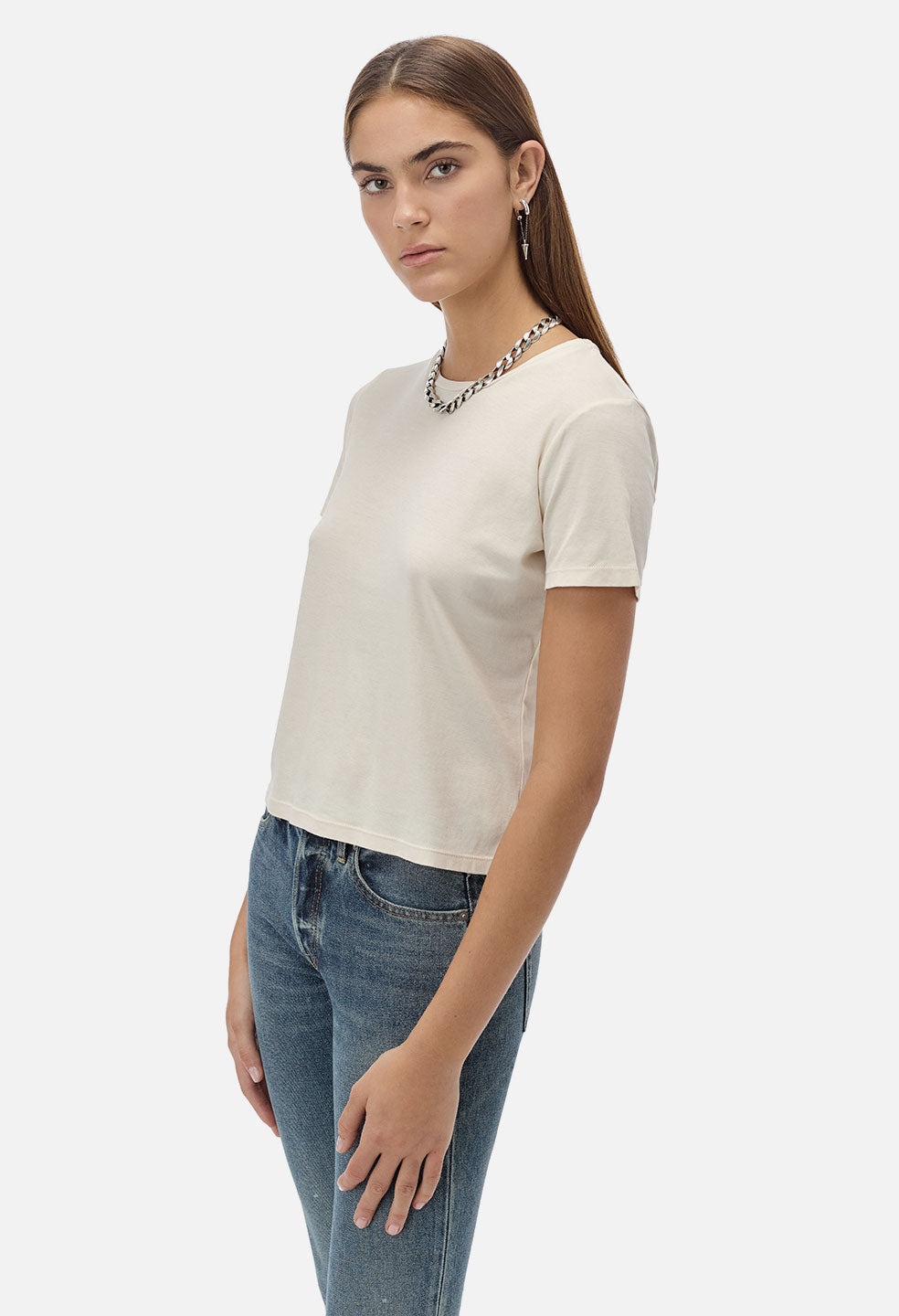 HIGH TWIST COTTON CLASSIC TEE - 5