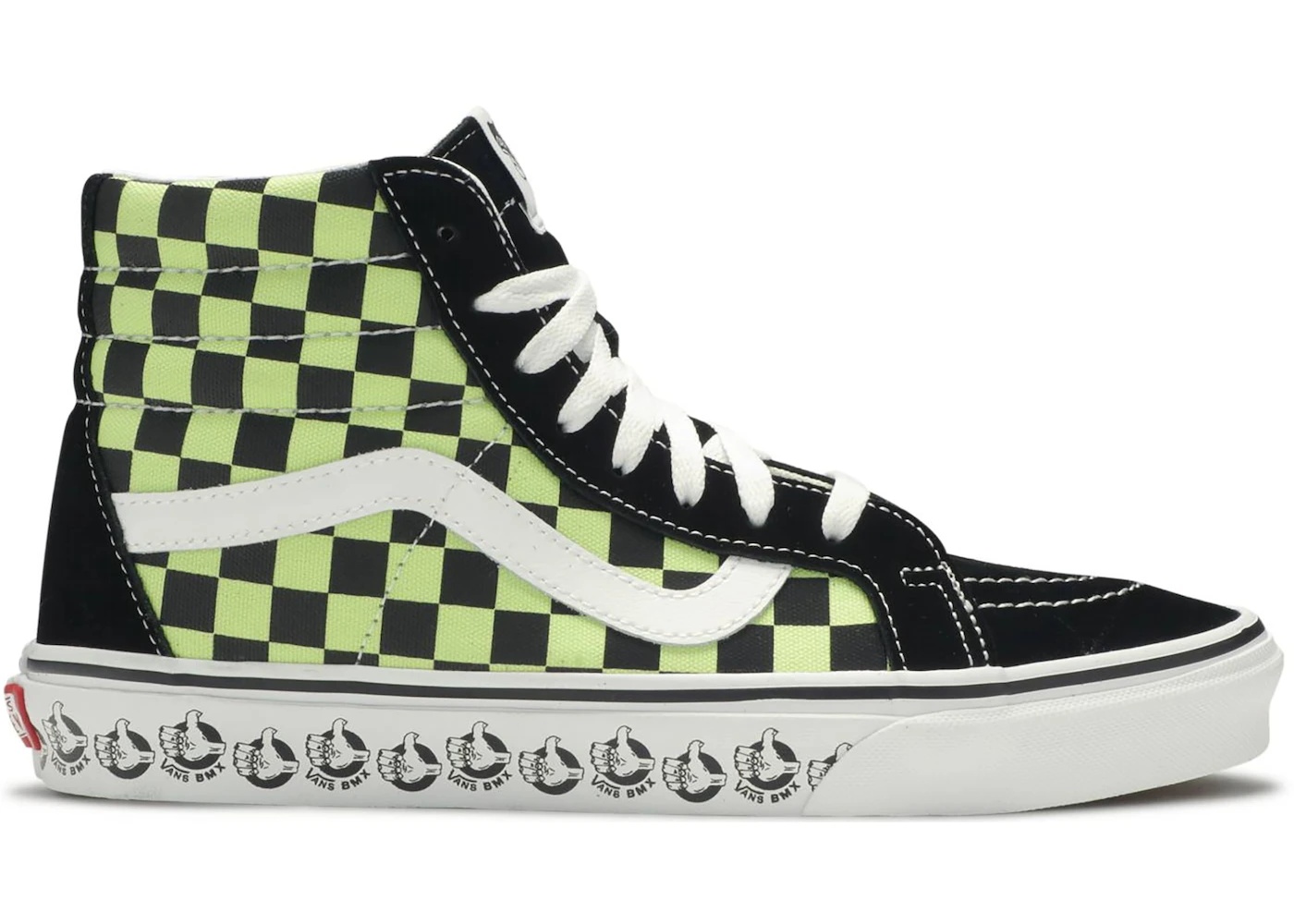 Vans Sk8-Hi BMX Black Sharp Green - 1
