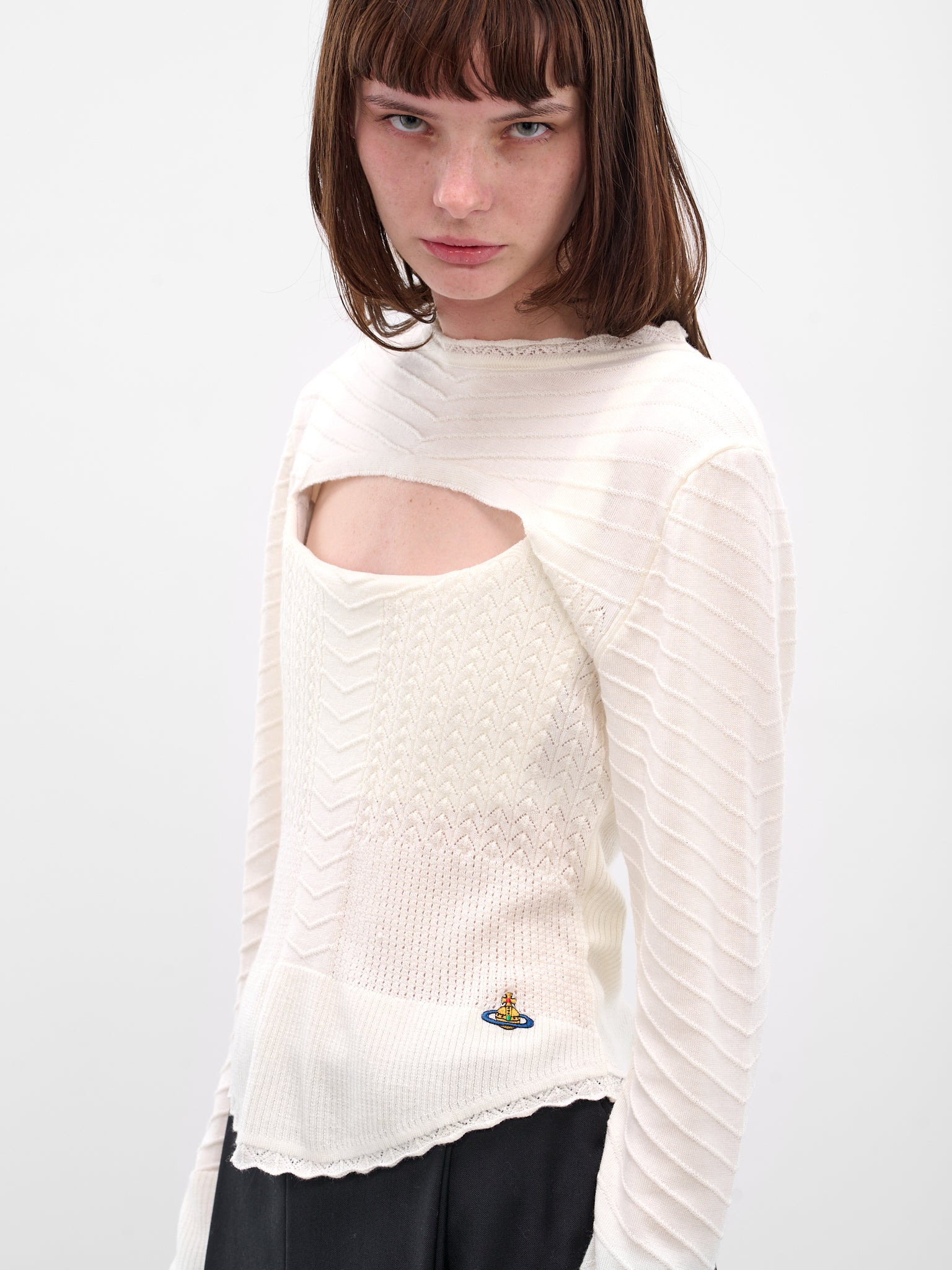 White Maria Corset Top - 5