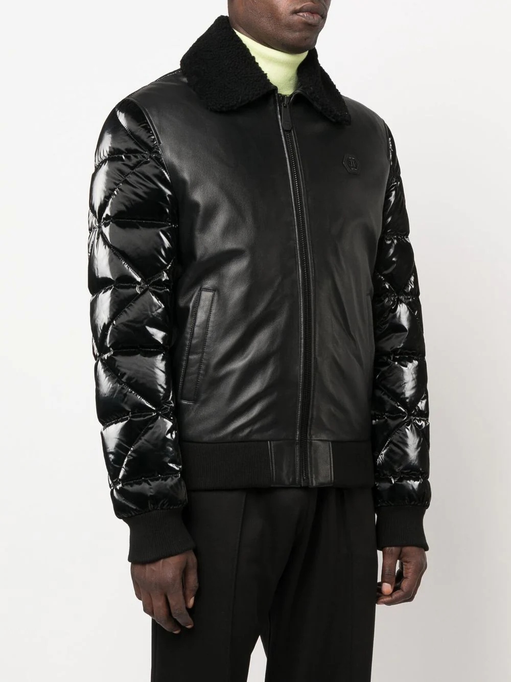 padded flight jacket - 3