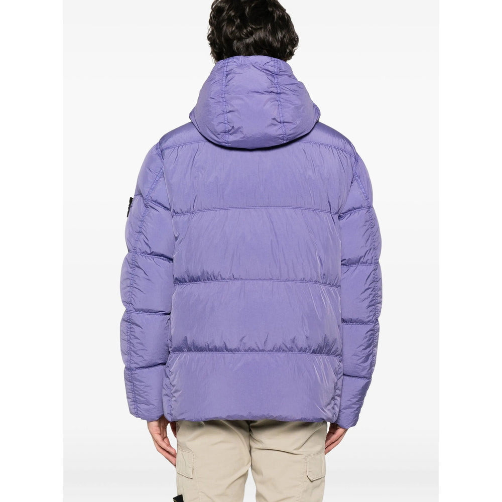 Stone Island Purple Jackets - Padded & Down Jackets Men - 4