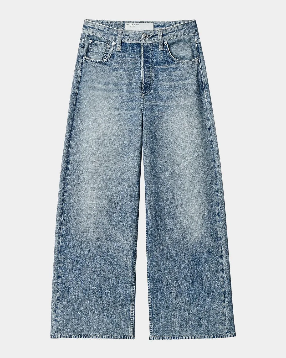 Miramar Andi Wide-Leg Cropped Jeans - 1