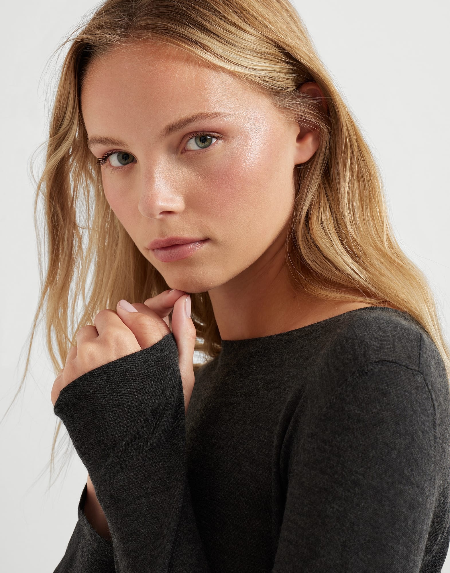 Cashmere and silk lightweight sweater - 3