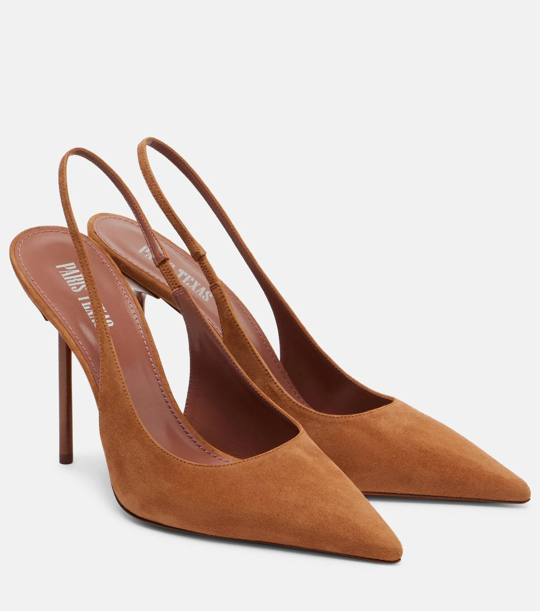 Lidia 105 suede slingback pumps - 1