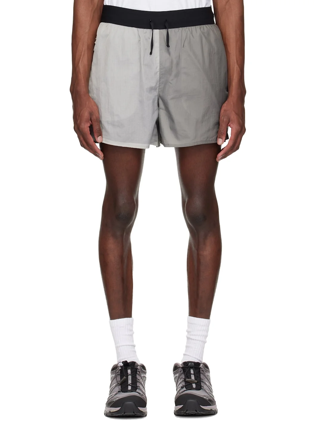 Gray Griffith NR Running Shorts - 1