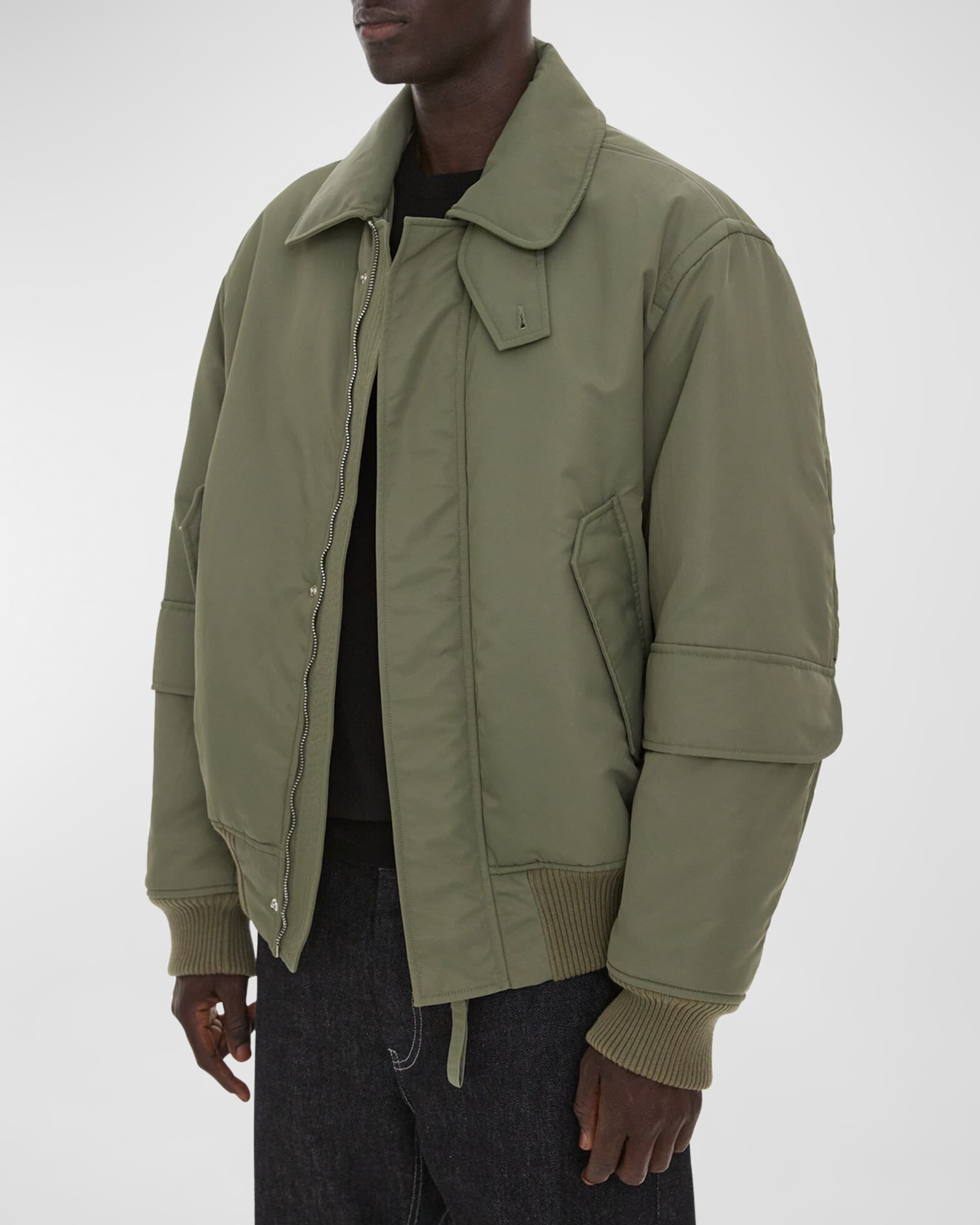 Men's Nylon Flight Jacket - 4