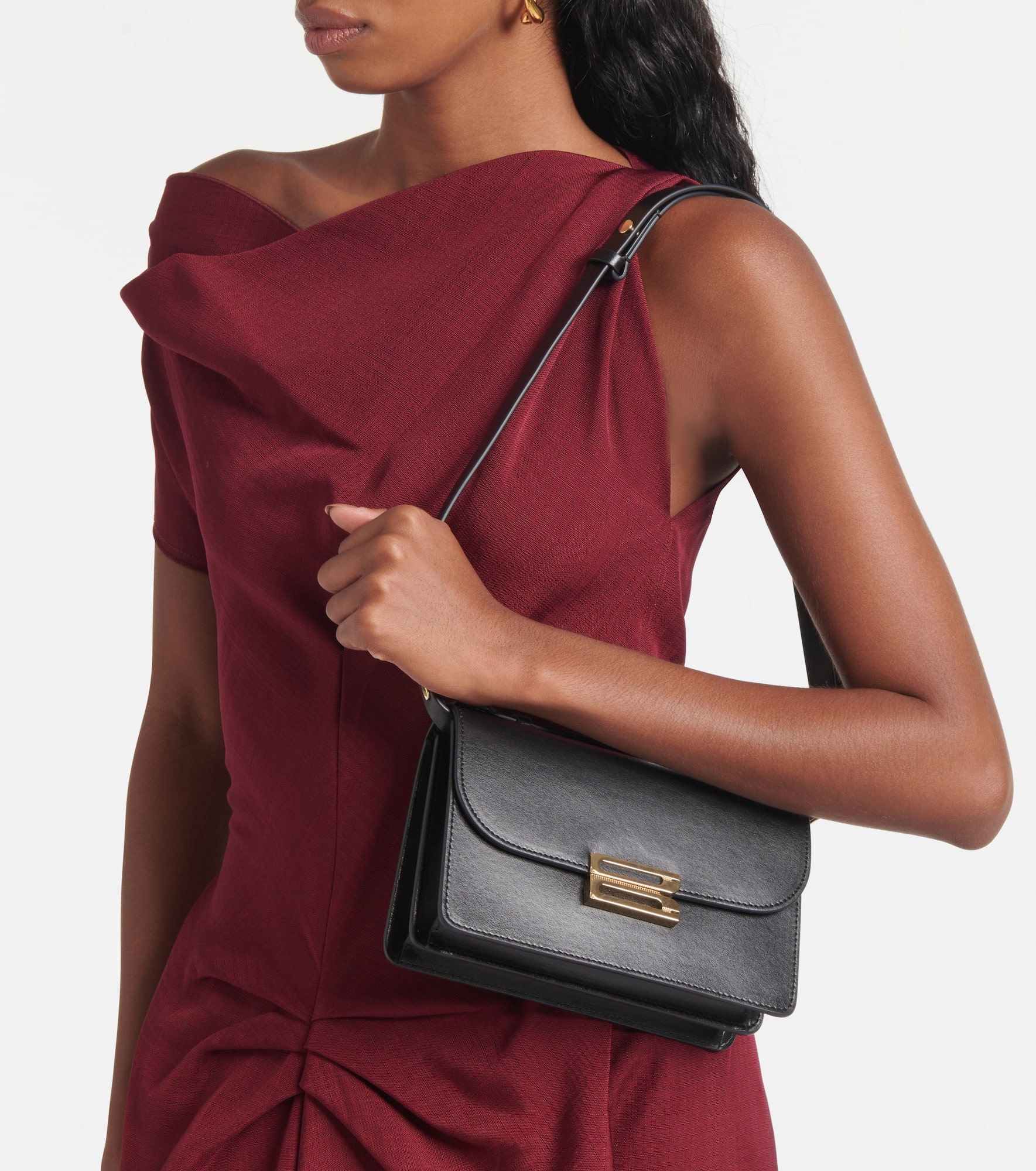 Mini leather shoulder bag - 2