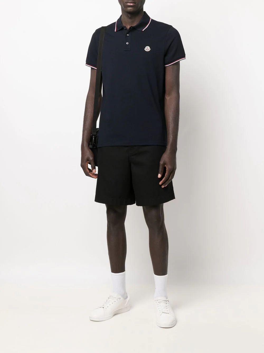 logo patch polo shirt - 2