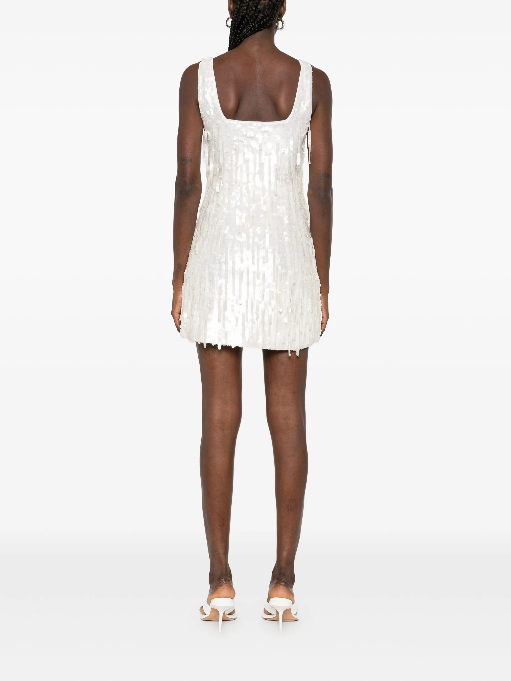 Staud Le Sable Sequin-embellished Mini Dress - 4