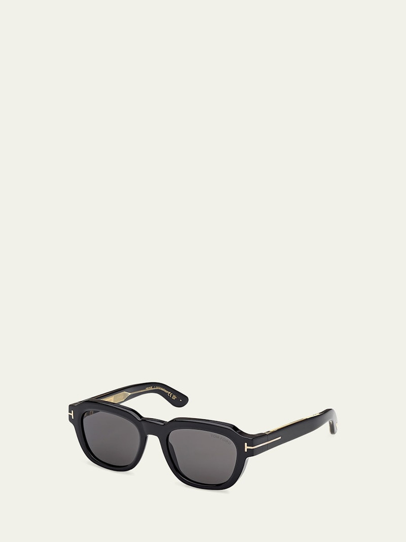 TOM FORD Men's Icon Collection Acetate Square Sunglasses outlook