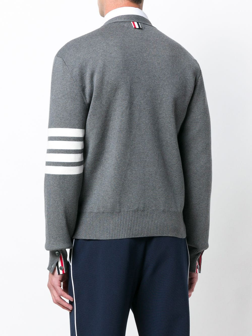 Milano Stitch V Neck Cardigan - 4