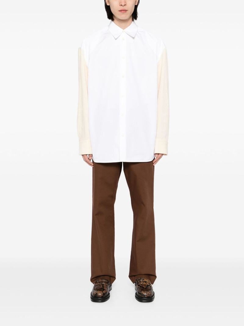 Jil Sander velvet patchwork skirt outlook