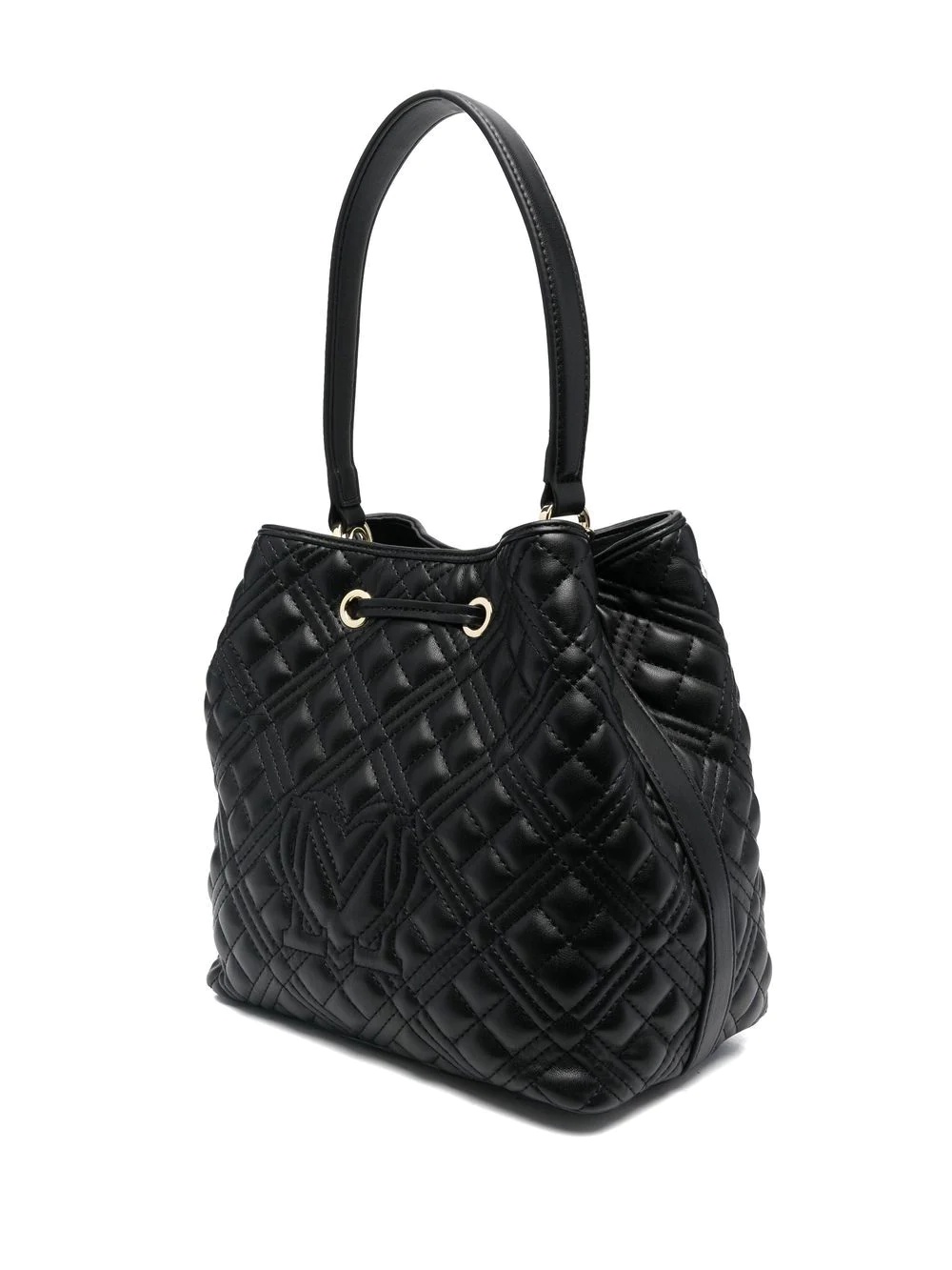 logo diamond-quilted bag - 3