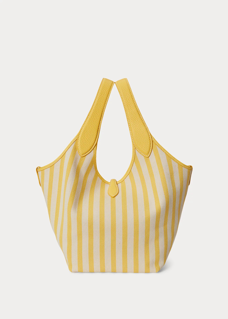 Polo Play Striped Canvas Tote 3