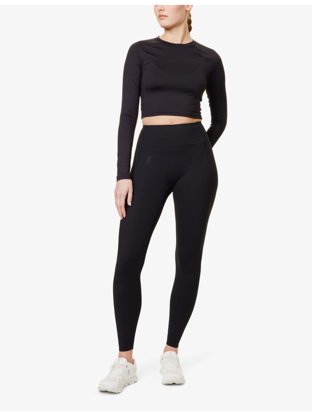 Studio Brand-Print Stretch-Woven Leggings - 2