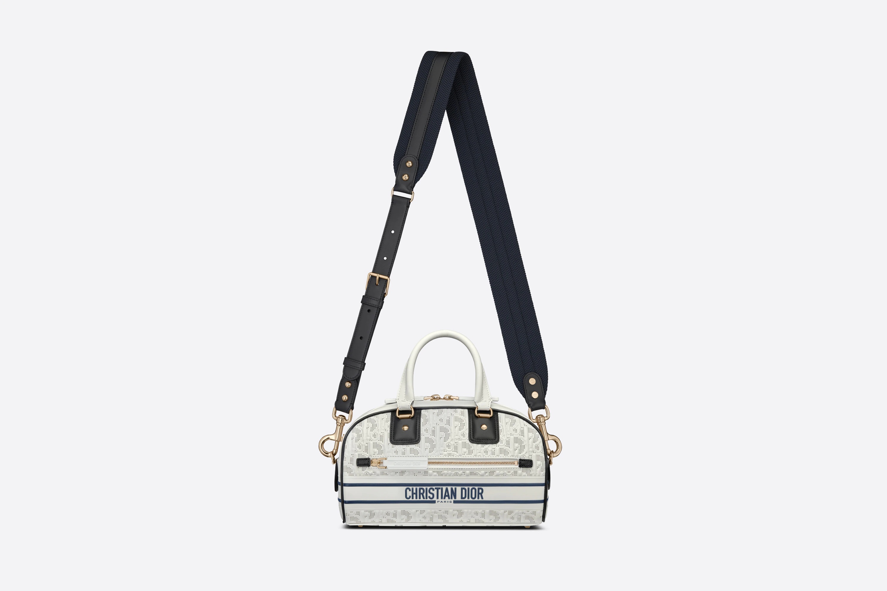 Small Dior Vibe Zip Bowling Bag - 4
