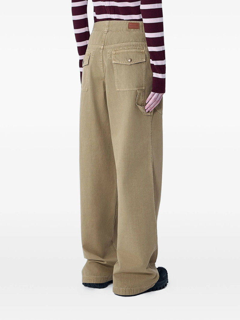 Moncler Moncler Patch-pocket Wide-leg Trousers outlook