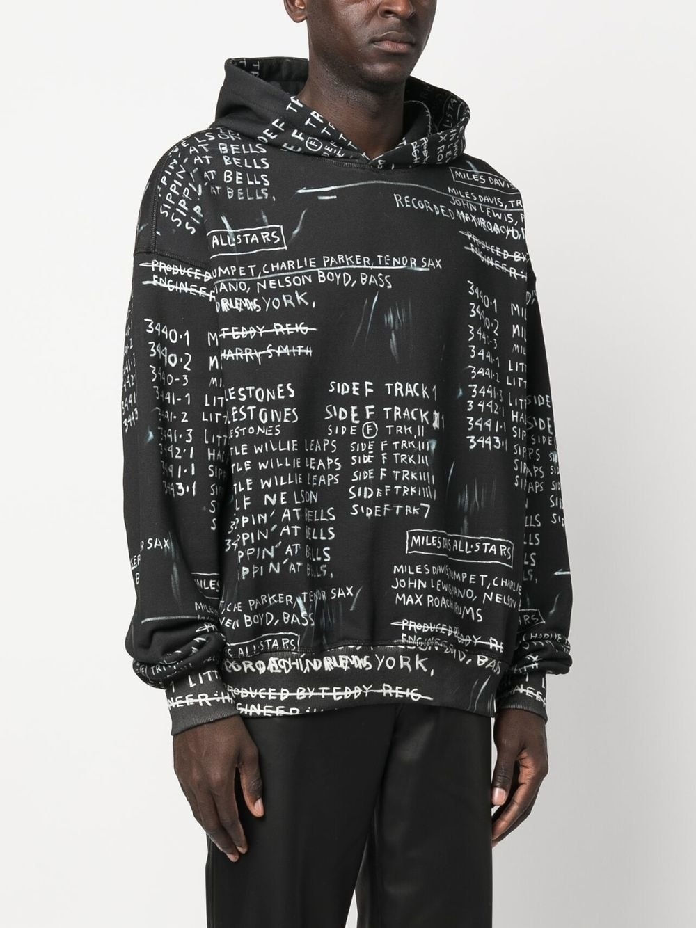 graphic-print hoodie - 3