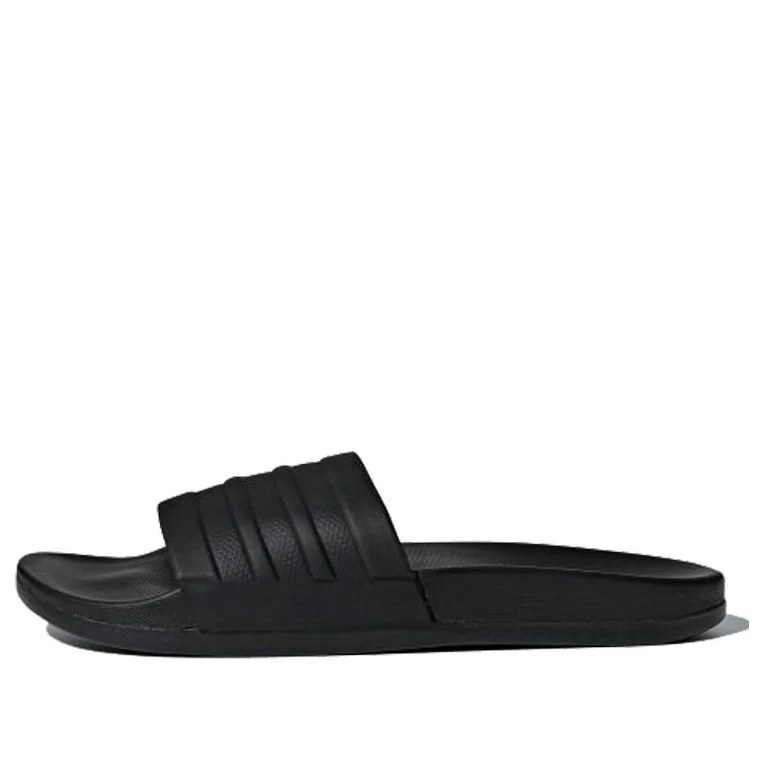 (WMNS) adidas Adilette Comfort Slides Black BB1095 - 1