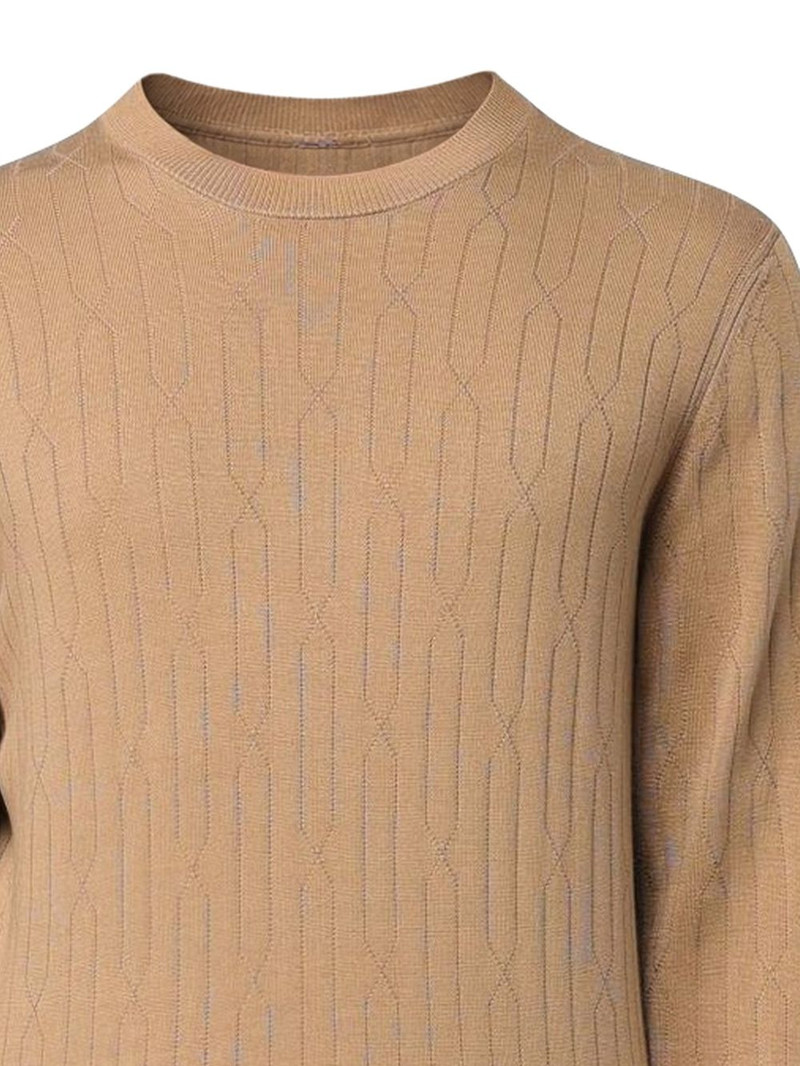 BOSS textured sweater outlook