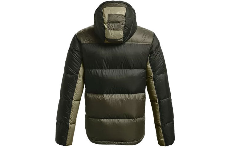 Under Armour ColdGear Infrared Down Blocked Jacket 'Black Olive' 1364895-310 - 2