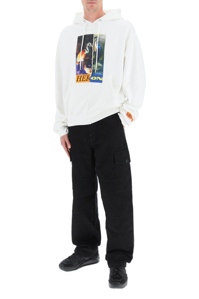 Heron Preston SPLIT HERONS HOODIE outlook