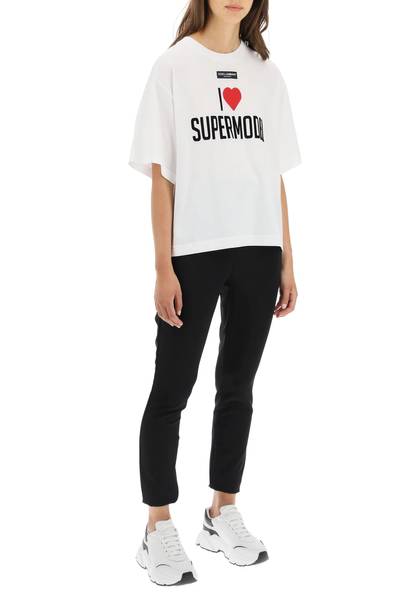 Dolce & Gabbana I LOVE SUPERMODEL T-SHIRT outlook