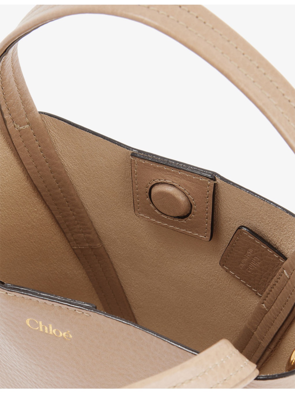 Spin Small Leather Tote Bag - 5