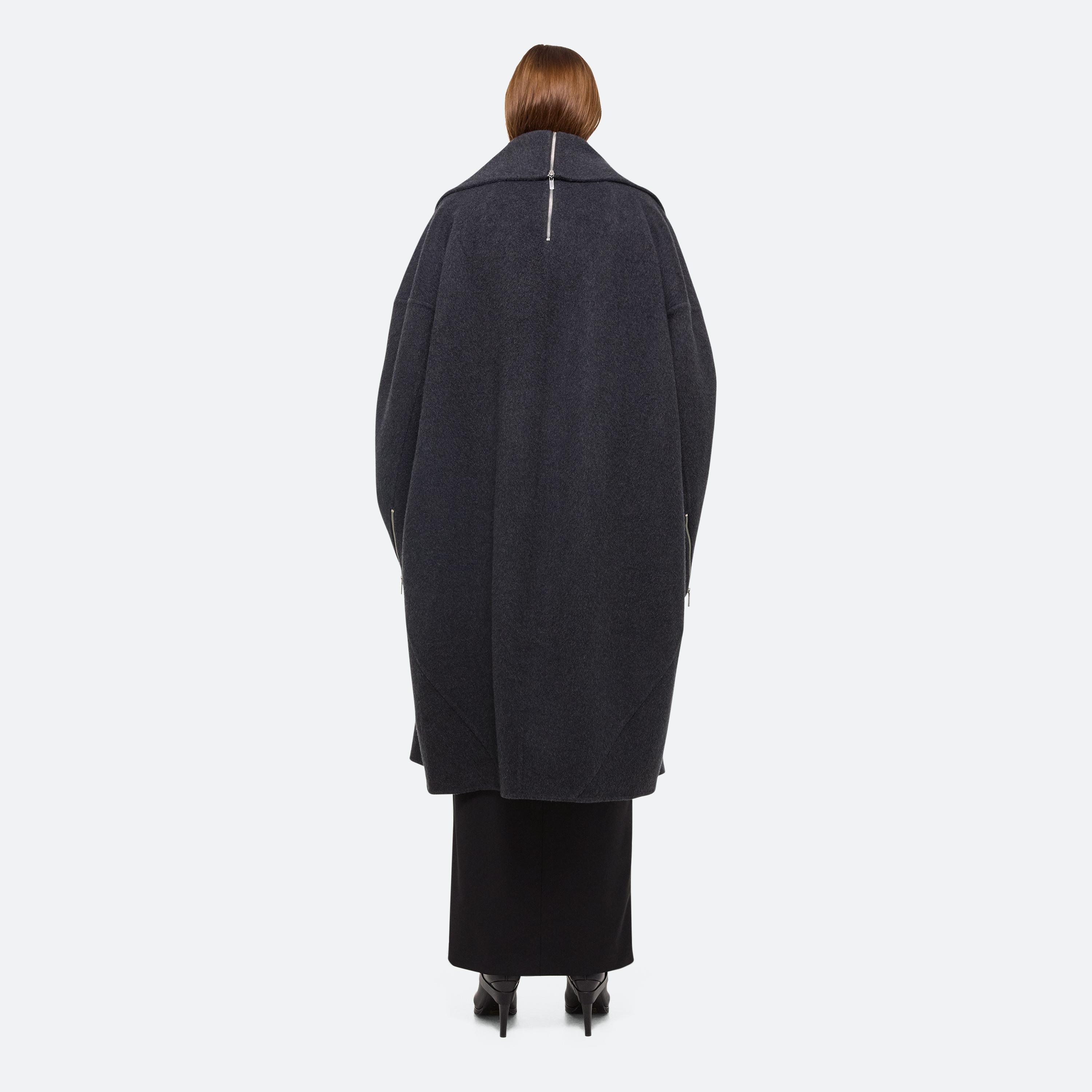 DOUBLE-FACED APEX COCOON COAT - 9