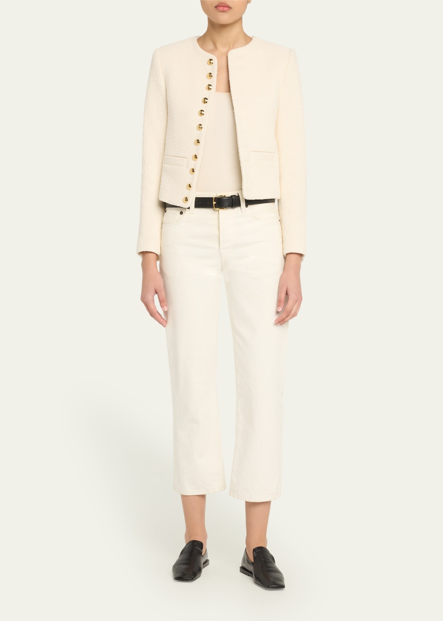 Patti Open-Front Short Jacket - 2