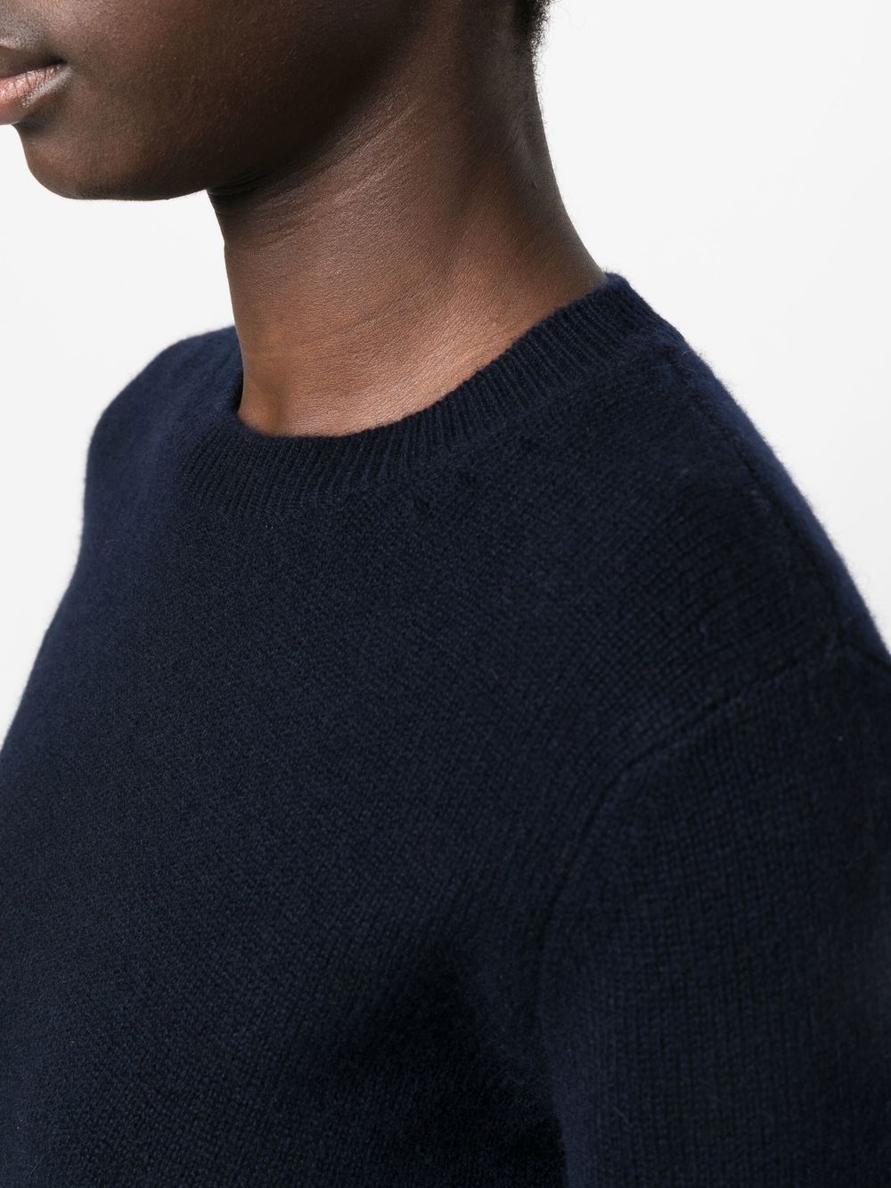 ribbed-knit cashmere jumper - 5
