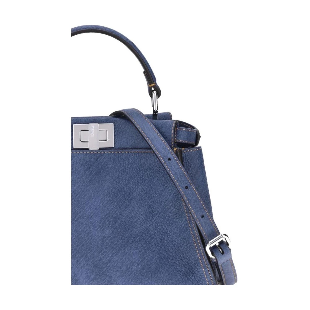 CLASSIC LEATHER HANDBAG WITH ADJUSTABLE STRAP - 2