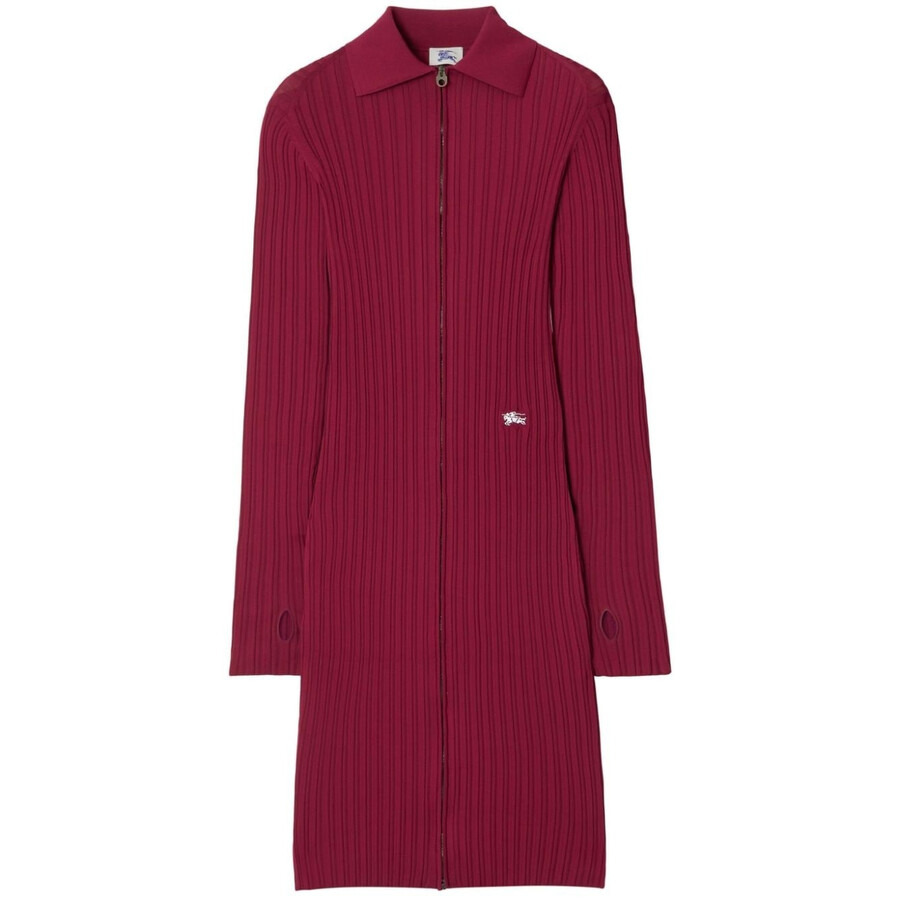 Burberry EKD Ribbed- Knitted Long Sleeve Dress - 4