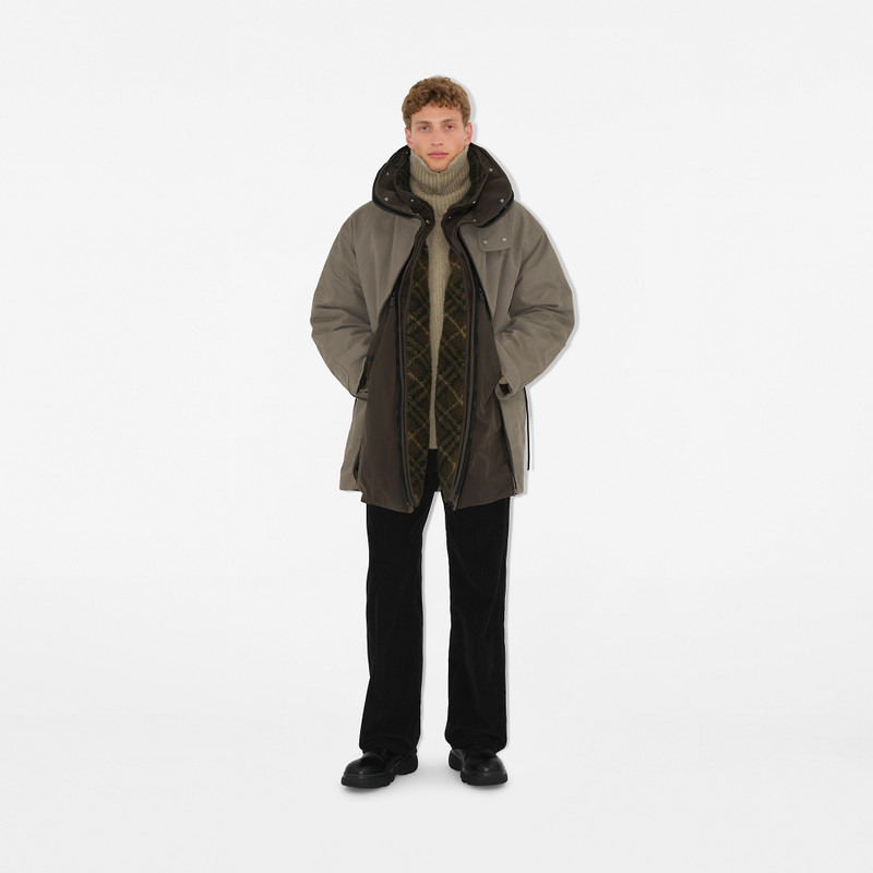 Burberry Detachable Warmer Cotton Parka outlook