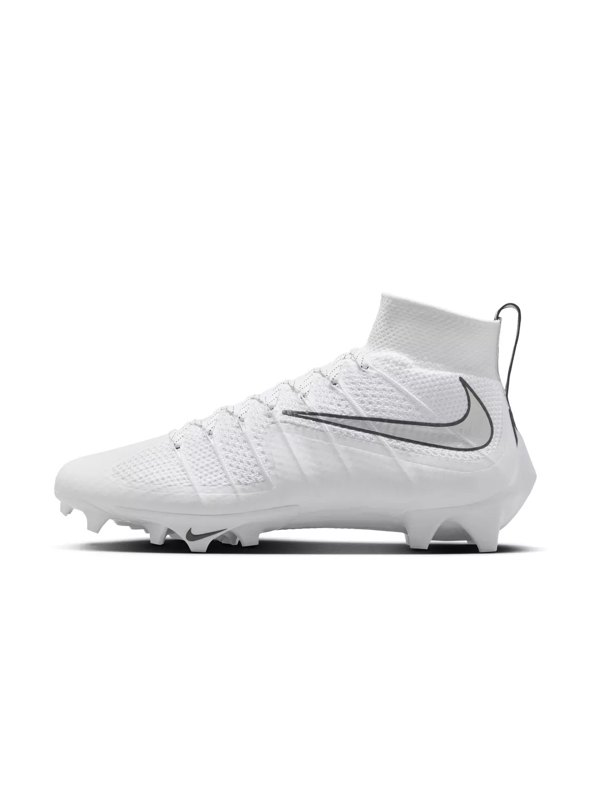 Vapor Edge 360 Untouchable "White/Metallic Silver/Black" Men's Football Cleat - 3
