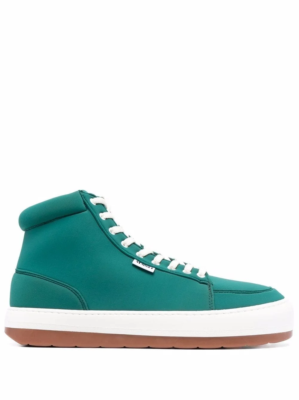 chunky-sole high top sneakers - 1