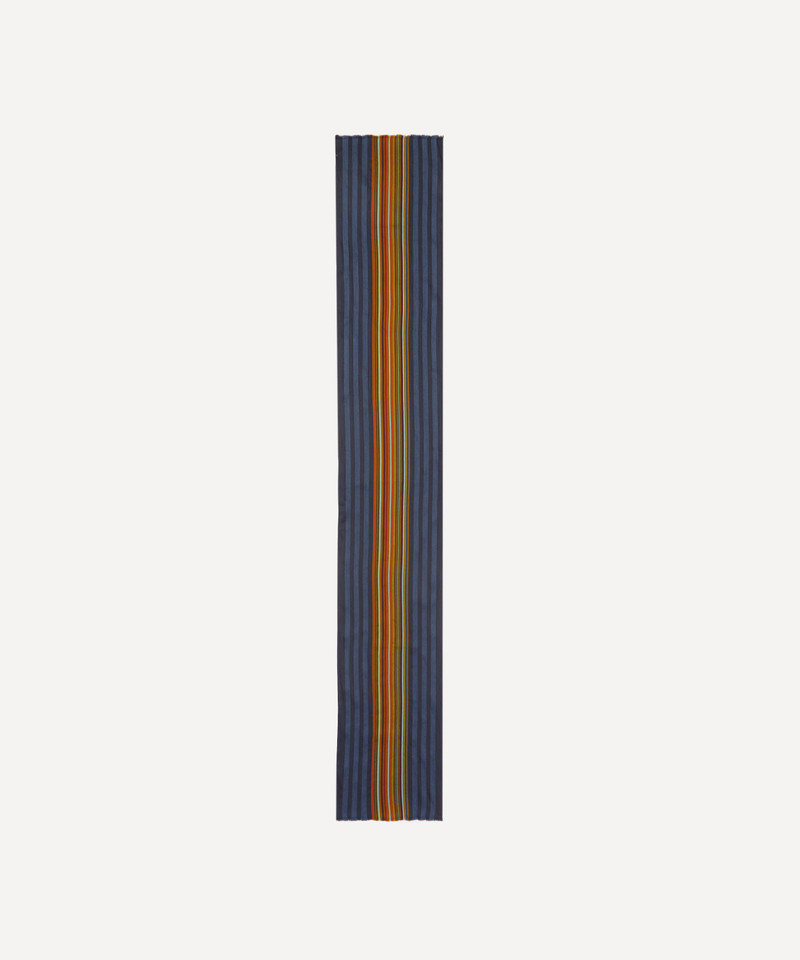 Paul Smith Logo Stripe Scarf outlook