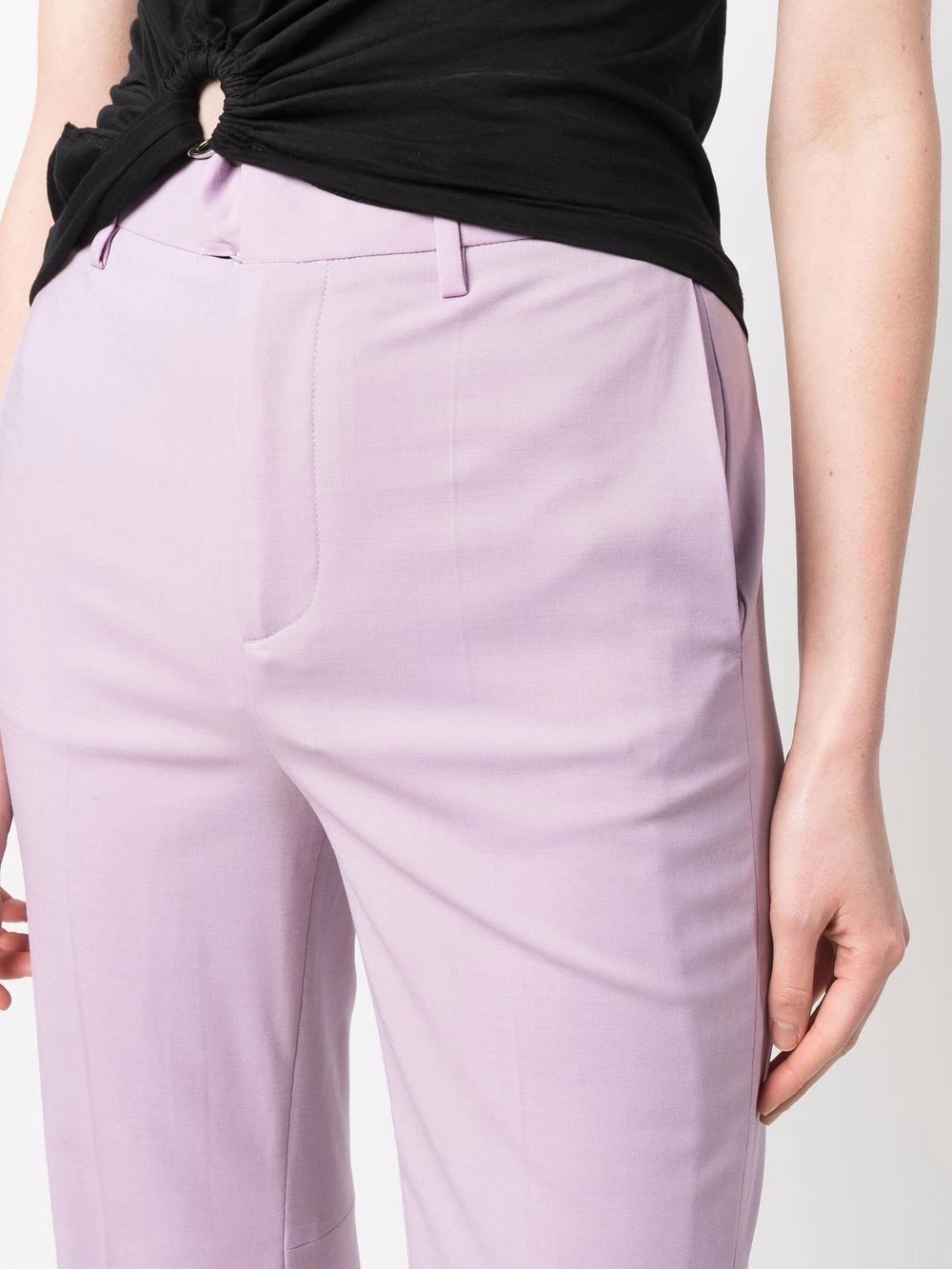 cropped tailored trousers - 5