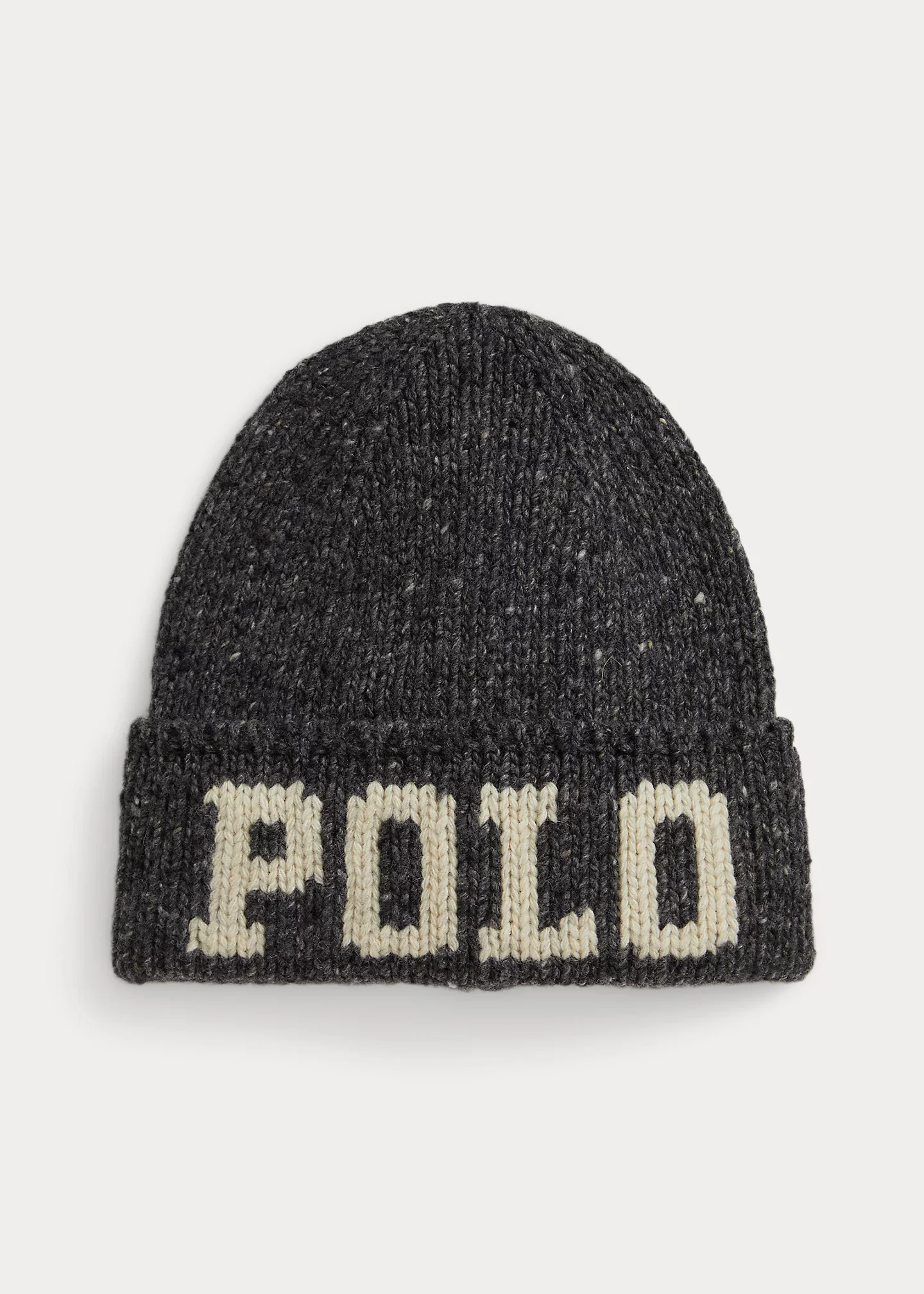 Intarsia-Knit Merino-Wool-Blend Beanie - 1