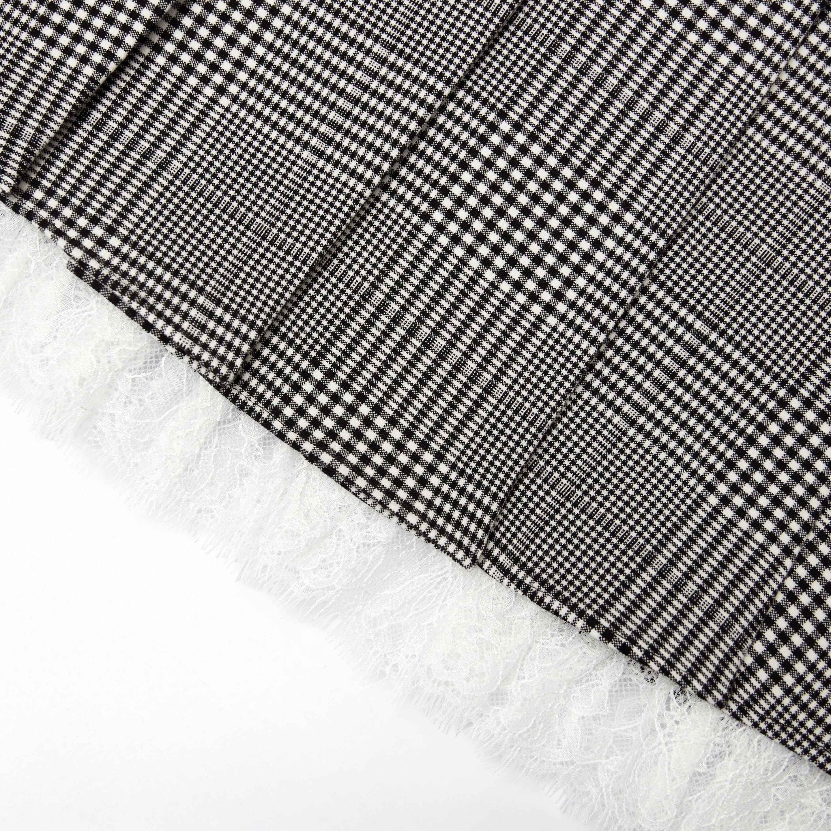 Prince Of Wales Check Pleated Midi Skirt - 5