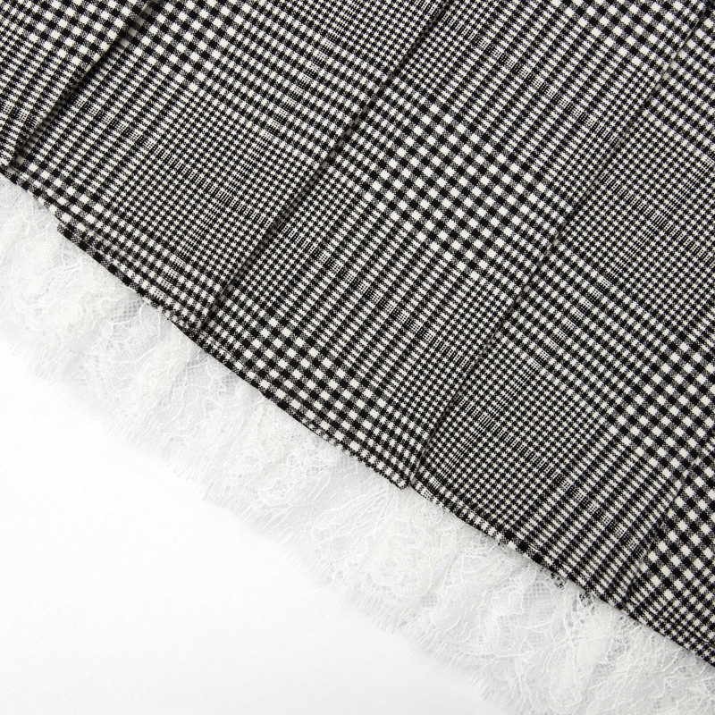 Prince Of Wales Check Pleated Midi Skirt 5