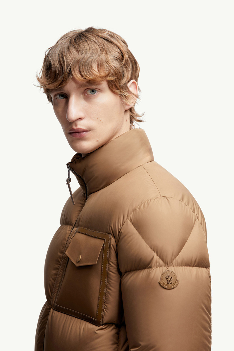 Chinon Square-Quilted Short Down Jacket 4