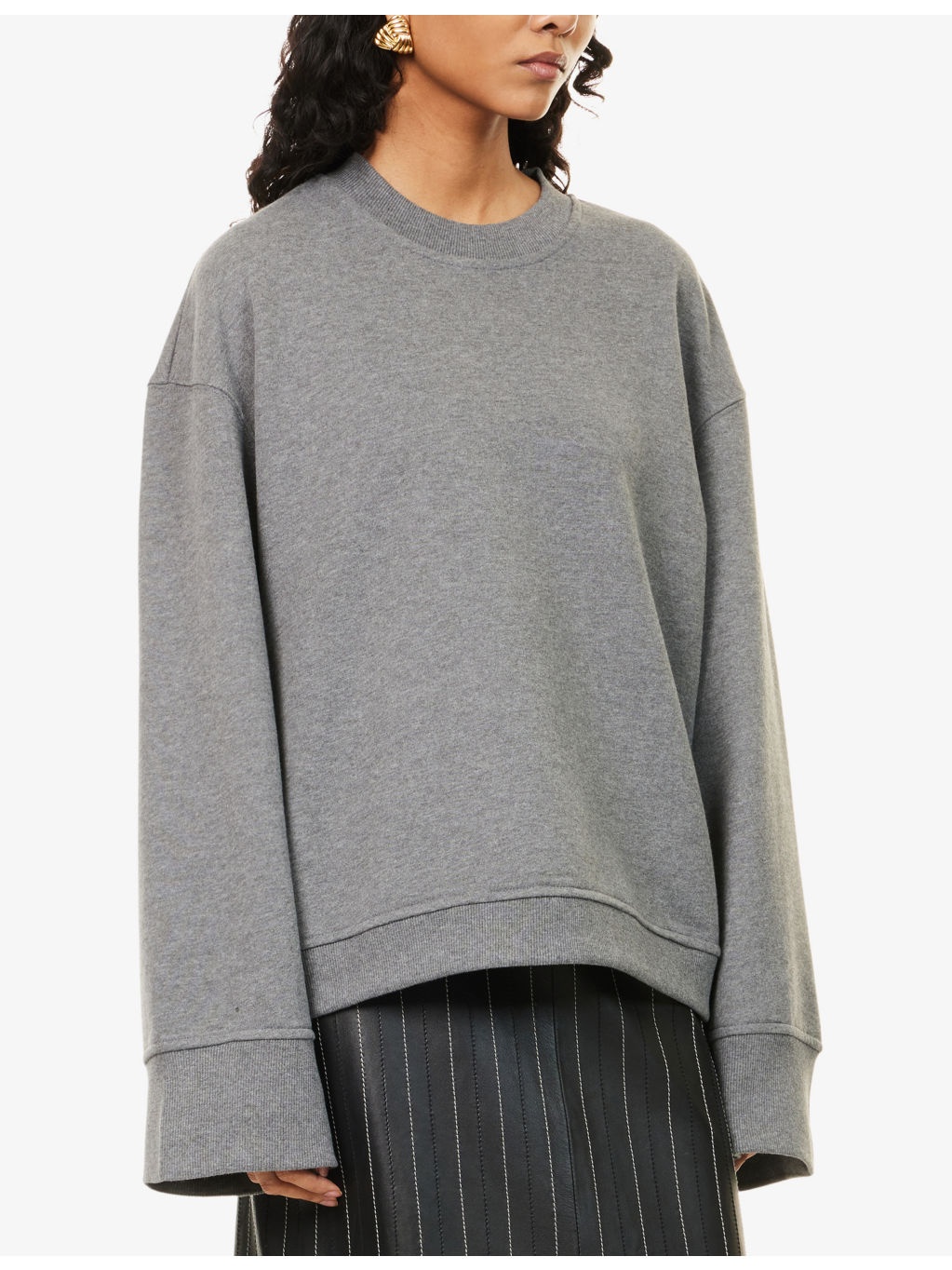 Talia Relaxed-Fit Jersey Sweatshirt - 3