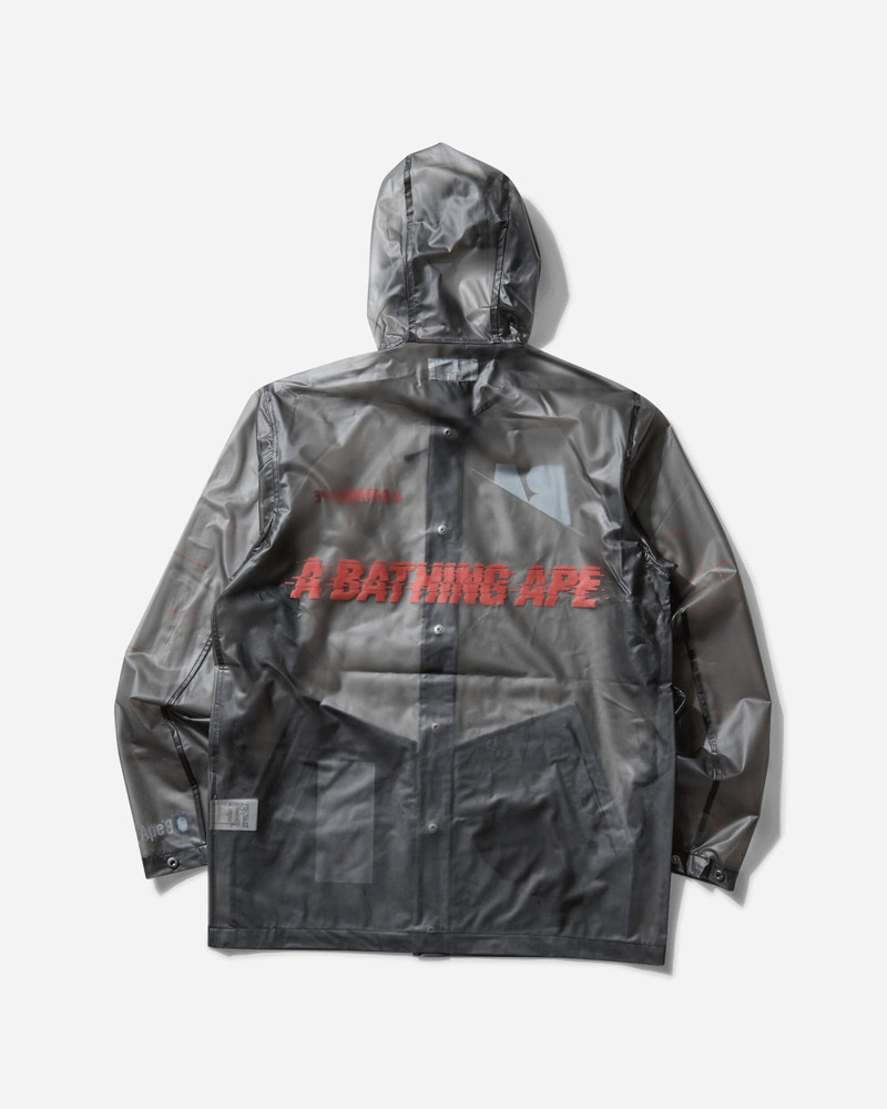 A BATHING APE® Men's Parka Clear Black outlook