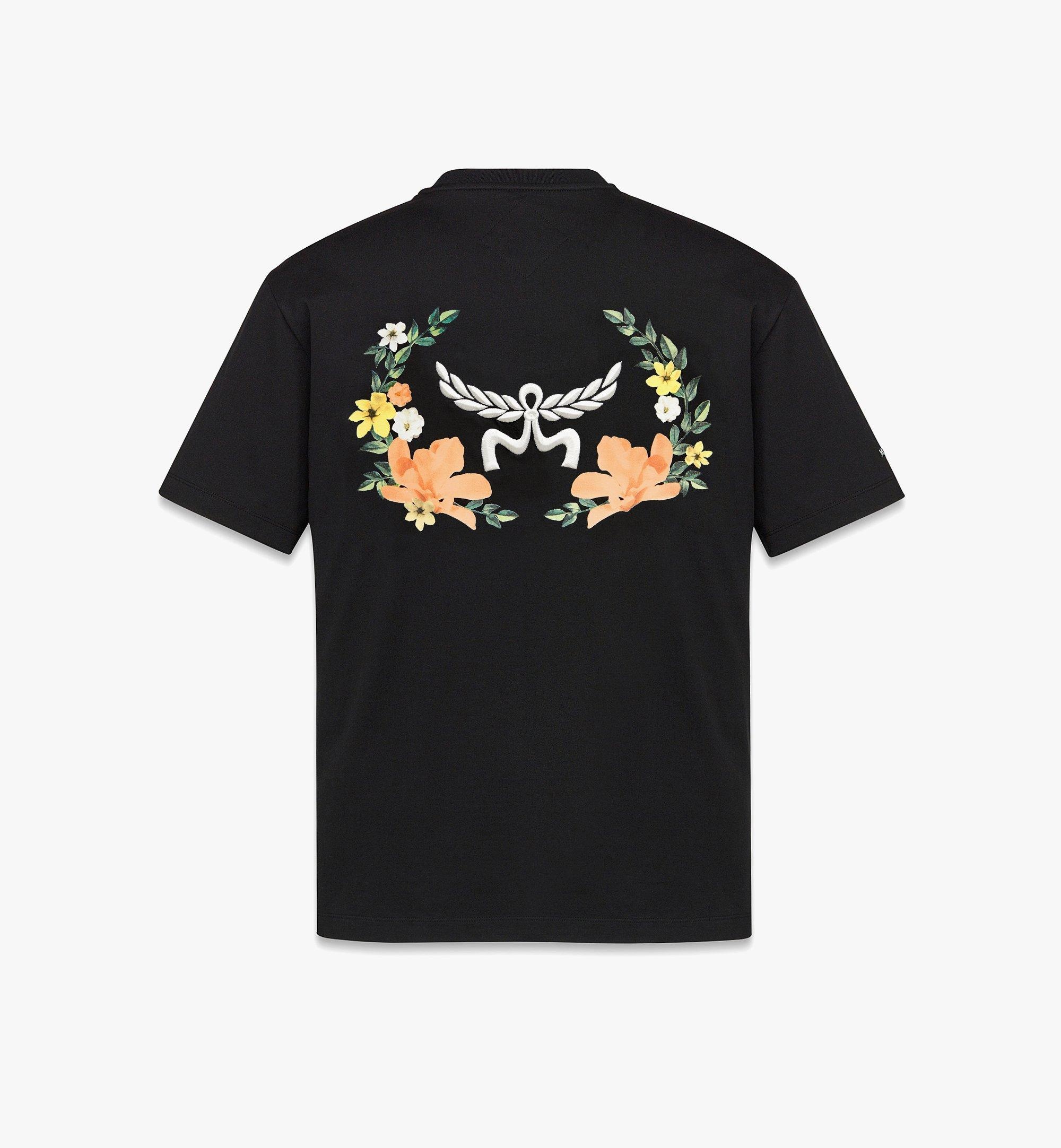 Floral Laurel T-Shirt in Organic Cotton - 4