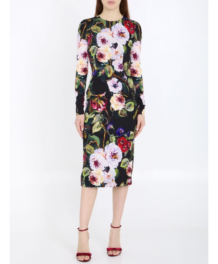 Roseto print dress - 2