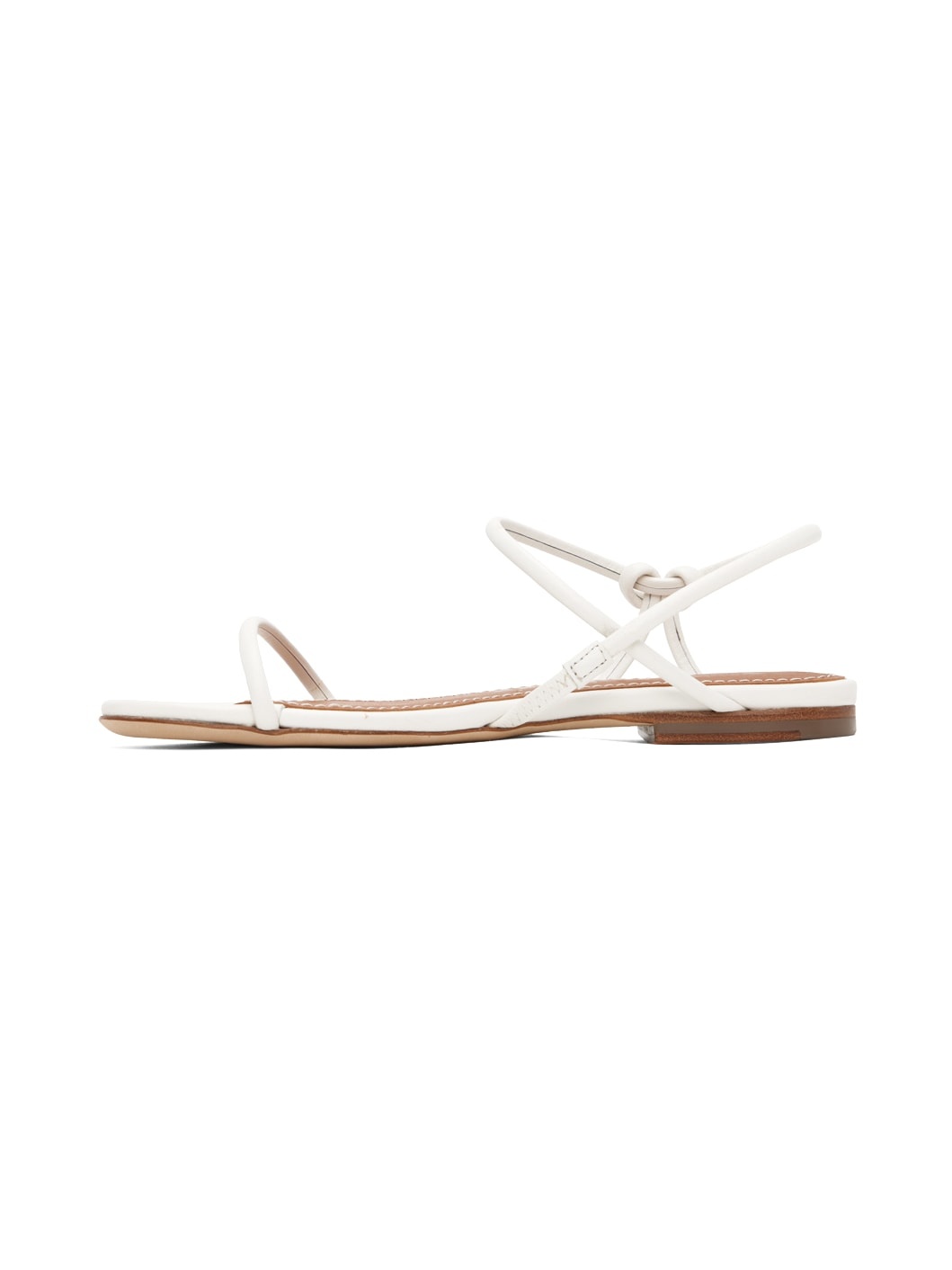 White Laurel Sandals - 3