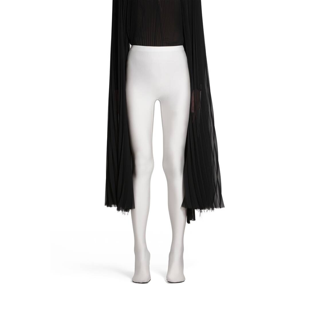 Women's Anatomic Pantaleggings in White/black - 4