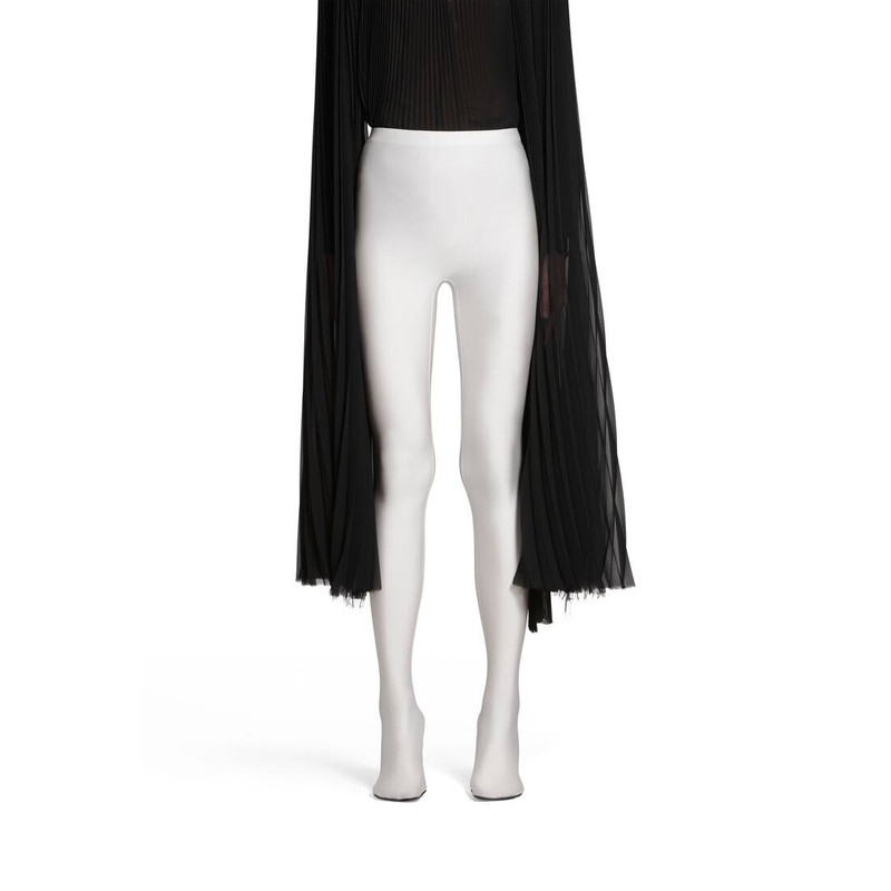 Women's Anatomic Pantaleggings in White/black 4